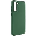 TPU чехол Bonbon Metal Style для Samsung Galaxy S21 FE (Зеленый / Army green) 55088 Китай