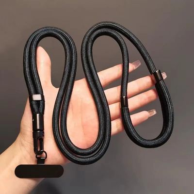 Шнурок на шию «Fat» Black 790157