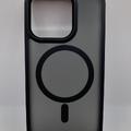TPU+PC чохол Metal Buttons with MagSafe Colorful для Apple iPhone 14 Pro (6.1) (Чорний / Black) 45117 Чехол