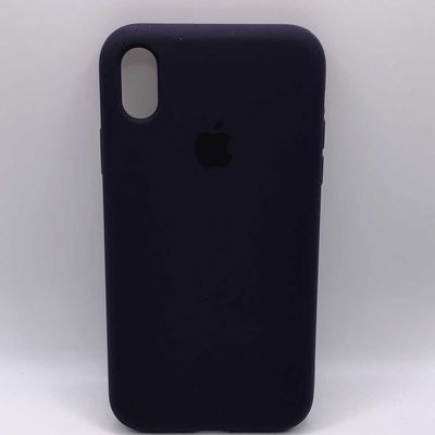 Silicone Case Full Protective (AA) для Apple iPhone XR (6.1) (Фиолетовый / Elderberry) 34365 34365* Чехол