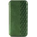 Шкіряний чохол книжка GETMAN Cubic (PU) для Xiaomi Poco X5 Pro 5G / Redmi Note 12 Pro 5G (Зелений) 63408 63408 Чехол