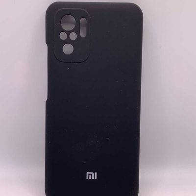 Чохол Silicone Cover Full Camera (AAA) для Xiaomi Redmi Note 10 / Note 10s (Чорний / Black) 48213 48213 Китай