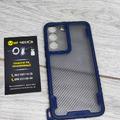 Чохол Carbon Protection Case Samsung Galaxy S22 (blue) 37296 Китай