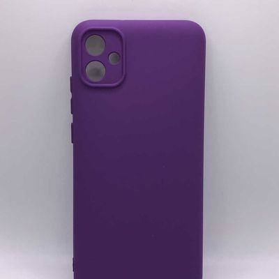 Чохол Silicone Cover Lakshmi Full Camera (A) для Samsung Galaxy A04 (Фіолетовий / Purple) 58065 58065* Чехол