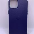 Шкіряний чохол Leather Case (AA Plus) with MagSafe для Apple iPhone 14 (6.1) (Violet) 57473 57473*