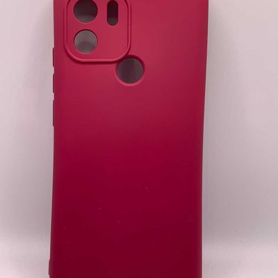 Чохол Silicone Cover Lakshmi Full Camera (A) для Xiaomi Redmi A1+ (Бордовий / Marsala) 59081 Чехол