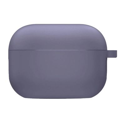 Силіконовий футляр з мікрофіброю для навушників Airpods 4 (Синій / Royal blue) 75783 Чохли на навушники