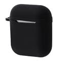 Чохол Silicone Shock-proof case for Airpods 1/2 (black) 33439 Китай