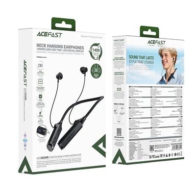 Навушники  Neck hanging wireless earphones N6 IPX4 |VT5.4, 140h| ACEFAST