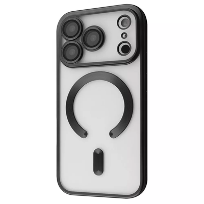 Чохол Metal Matte Case with Magnetic Ring iPhone 17 Pro Max (black titanium) 65179 65179