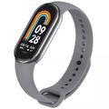 Силіконовий ремінець для Xiaomi Mi Band 8/9/10 (Сірий / Dark Gray) 00065484