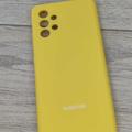 Чохол Samsung A32 Silicone cover yellow 9763 Китай