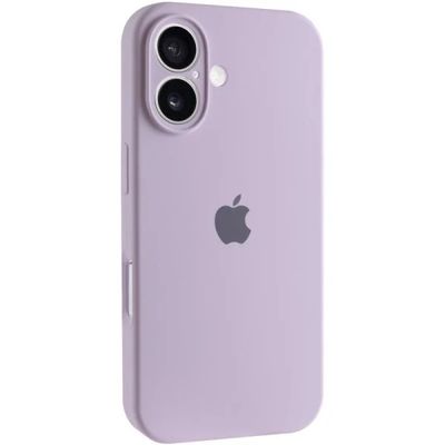Чохол Silicone Case Full Protective (AA) для Apple iPhone 17 (6.3) (Бузковий / Lilac) 00081608 Чехол