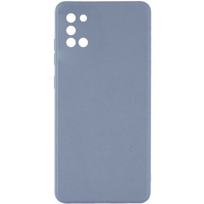 Силіконовий чохол Candy Full Camera для Samsung Galaxy A31 (Сірий / Smoky Gray) Чехол