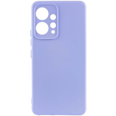 Чохол Silicone Cover Lakshmi Full Camera (AA) для Xiaomi Redmi Note 12 4G (Бузковий / Dasheen) 72922 Чехол