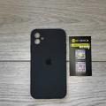 Чохол Silicone Case Square Full Camera Protective (AA) для Apple iPhone 11 (6.1) (Сірий / Dark Gray) 00040234 Чехол