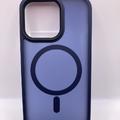 TPU+PC чохол Metal Buttons with MagSafe Colorful для Apple iPhone 13 Pro (6.1) (Синій) 64997 64997* Чехол