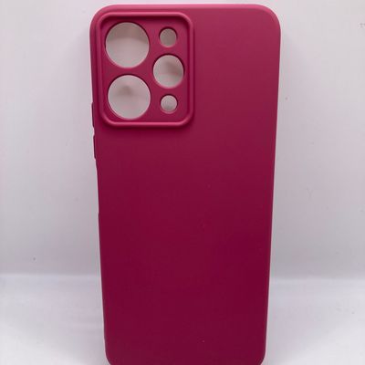 Чохол Silicone Cover Lakshmi Full Camera (A) для Xiaomi Redmi 12 (Бордовий / Marsala) 64971 Чехол