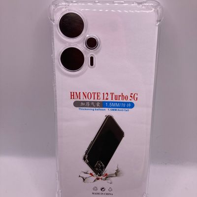 Чохол WXD Силікон 0.8 mm HQ Poco F5/Xiaomi Note 12 Turbo (clear) 45736 45736 45736* Чехол