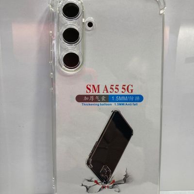Чохол WXD Силікон 0.8 mm HQ Samsung Galaxy A55 (clear) 55037 Чехол