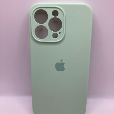 Чохол Silicone Case Full Camera Protective (AA) для Apple iPhone 14 Pro Max (6.7) (Зелений / Pistachio) 57053 57053* 57053 Чехол