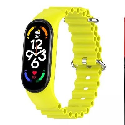 Ремінець Ocean Mi Band 5/6 (yellow) 47331