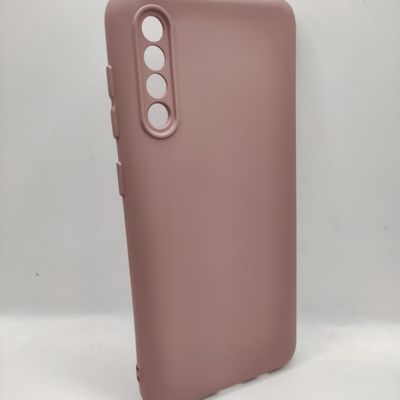 Чохол TPU GETMAN Liquid Silk Full Camera для Samsung Galaxy A50 (A505F) / A50s / A30s (Рожевий / Pink Sand) 73791 Чехол