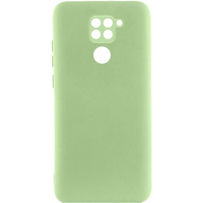 Силіконовий чохол Candy Full Camera для Xiaomi Redmi Note 9 / Redmi 10X (Фісташковий) 65857 78126 78126* Чехол