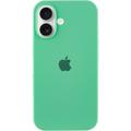 Чохол Silicone Case Full Protective (AA) для Apple iPhone 16 Pro (6.3) (Зелений / Cyprus Green) 72977 72977* Чехол