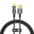 Кабель Explorer Series Auto Power-Off Type-C to Type-C 100W (1m) (black) 59708 Baseus