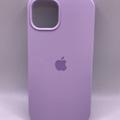 Чохол Silicone Case Full Protective (AA) для Apple iPhone 13 (6.1) (Бузковий / Lilac) 00049838 Чехол