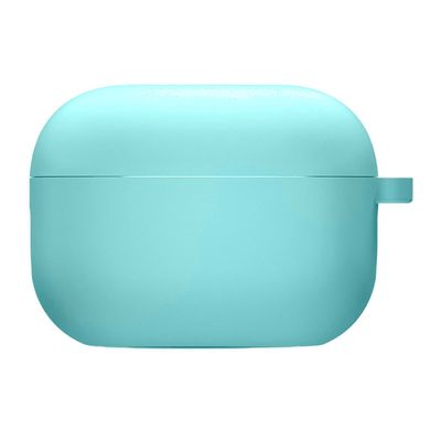 Силіконовий футляр з мікрофіброю для навушників Airpods 3 (Бірюзовий / Marine Green) 53035 Чохли на навушники