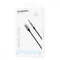 Кабель AUX SoundMesh Type-C to 3.5mm (1m) (gray) 55273 Proove