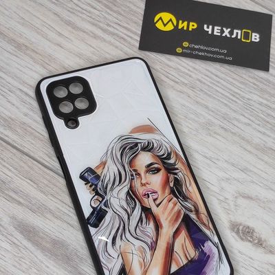 TPU+PC чохол Prisma Ladies для Samsung Galaxy A12 / M12 (Purple) 42004  42004 Чехол