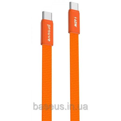 Кабель Proove AirLine Type-C to Type-C 60W (1m) (orange) 67135