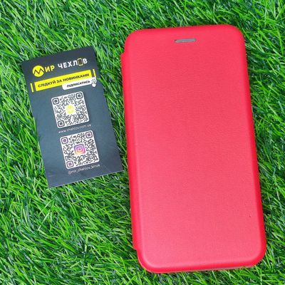 Шкіряний чохол (книжка) Classy для Samsung Galaxy A10 (A105F) (Червоний) 29924 Чехол