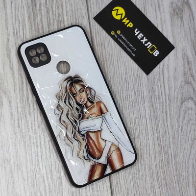 TPU+PC чохол Prisma Ladies для Xiaomi Redmi 9C (White) 39596 Чехол