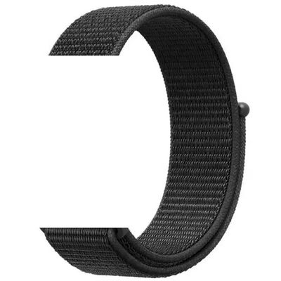 Ремінець Nylon для Smart Watch 20mm (Чорний / Black) 00074605