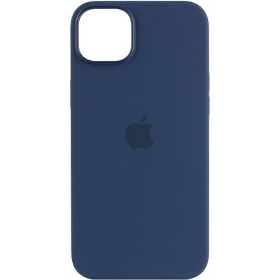 Silicone Case with Animation & MagSafe iPhone 13 Pro Max (1:1 original), Midnight* Чехол