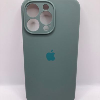 Чохол Silicone Case Full Camera Protective (AA) для Apple iPhone 14 Pro Max (6.7) (Зелений / Pine green) 57053 57053* 57053 Чехол