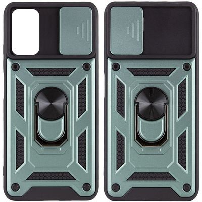 Ударостійкий чохол Camshield Serge Ring для Xiaomi Poco M5 (Зелений) 57624 Чехол