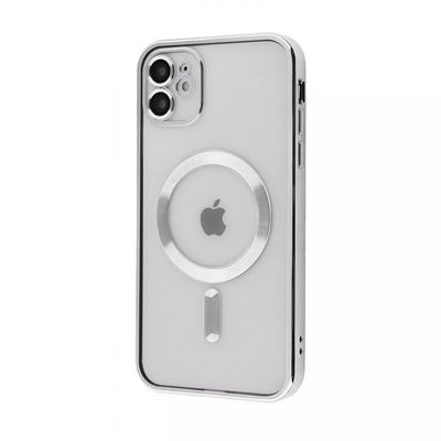 Чохол Metal Matte Case with Magnetic Ring iPhone 11 (silver) 54521 54521* Чехол