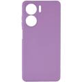 Силіконовий чохол Candy Full Camera для Xiaomi Redmi 13C / Poco C65 (Бузковий / Dasheen) Чехол