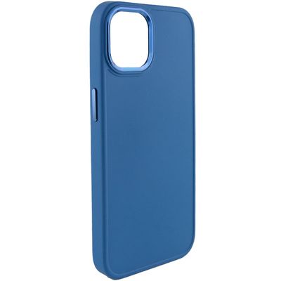 TPU чехол Bonbon Metal Style для Apple iPhone 11 (6.1) (Синий / Denim Blue) 55078 55078* 55078 Чехол