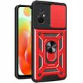 Ударостійкий чохол Camshield Serge Ring для Xiaomi Redmi 12C (Червоний) 63997 Чехол