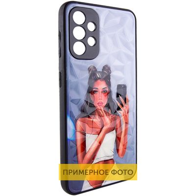 TPU+PC чохол Prisma Ladies для Samsung Galaxy M33 5G (Black in White) 55936 Чехол