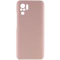 Чохол Silicone Cover Full Camera (AAA) для Xiaomi Redmi Note 10 / Note 10s (Рожевий / Pink Sand) 48213 Китай
