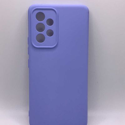 Чохол Silicone Cover Lakshmi Full Camera (A) для Samsung Galaxy A53 5G (Бузковий/ Dasheen) Чехол