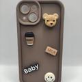 Чохол Pretty Things Case iPhone 13 (brown/bear) 54854 54854* Чехол