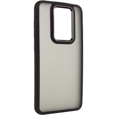 Чохол TPU+PC Lyon Frosted для Xiaomi Redmi Note 9s / Note 9 Pro / Note 9 Pro Max (Black) 65048 Чехол